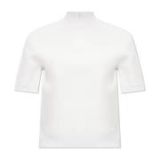 Top met logo Tory Burch , White , Dames