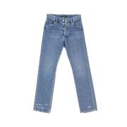 Pre-owned Cotton jeans Balenciaga Vintage , Blue , Dames