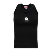 Top met logo Kenzo , Black , Dames