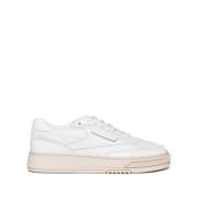 Witte Leren Sneakers Reebok , White , Heren