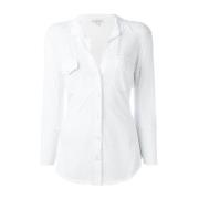 Witte Overhemden Collectie James Perse , White , Dames