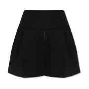 Shorts met hoge taille Jil Sander , Black , Dames