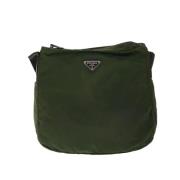 Pre-owned Fabric prada-bags Prada Vintage , Green , Dames