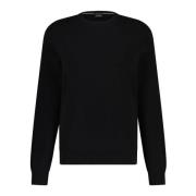 Round-neck Knitwear Hugo Boss , Black , Heren