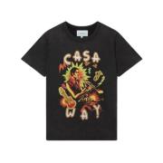 Muziek voor het volk T-shirt Casablanca , Black , Heren