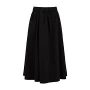 Midi Skirts Aspesi , Black , Dames