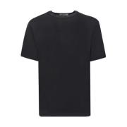 Zwarte T-shirts en Polos Collectie Daniele Fiesoli , Black , Heren