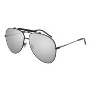 Sunglasses Classic 11 Over Saint Laurent , Black , Unisex