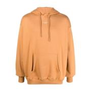 Peach Pocket Hoodie Drole de Monsieur , Orange , Heren