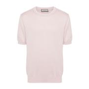 T-Shirts Canali , Pink , Heren