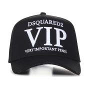 Caps Dsquared2 , Black , Heren