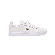 Premium leren Carnaby Pro sneakers Lacoste , White , Dames