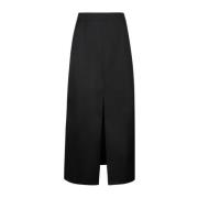 Midi Skirts Golden Goose , Black , Dames