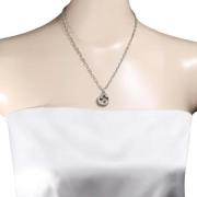 Pre-owned Silver necklaces Gucci Vintage , Gray , Dames