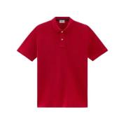 Polo Shirts Woolrich , Red , Heren