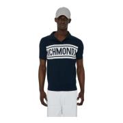 Polo Shirts John Richmond , Blue , Heren