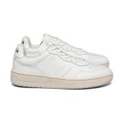 V-90 Leren Sneakers Veja , White , Heren