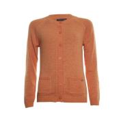 Roberto Sarto vest Cardigan o-neck 411130/h214 orange (nectarine) Robe...