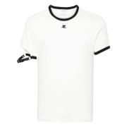 T-Shirts Courrèges , White , Heren