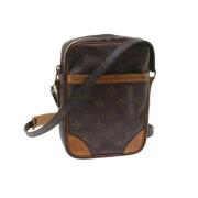 Pre-owned Canvas louis-vuitton-bags Louis Vuitton Vintage , Brown , Da...