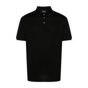 Polo Shirts Emporio Armani , Black , Heren
