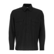 Casual Shirts PT Torino , Black , Heren