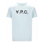 T-Shirts A.p.c. , Blue , Heren