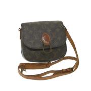 Pre-owned Canvas louis-vuitton-bags Louis Vuitton Vintage , Brown , Da...