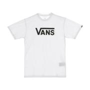Klassiek Wit/Zwart T-Shirt voor Mannen Vans , White , Heren