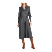 Midi Dresses Crida Milano , Gray , Dames