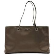 Pre-owned Fabric totes Gucci Vintage , Brown , Dames