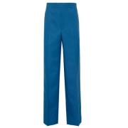 Straight Trousers Gucci , Blue , Heren