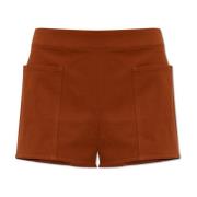 Riad katoenen shorts Max Mara , Brown , Dames