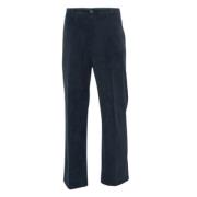 Pre-owned Corduroy bottoms Armani Pre-owned , Blue , Dames
