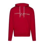Royal Berry Logo Hoody Tommy Hilfiger , Red , Heren