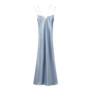 Catania Slip Jurk The Garment , Blue , Dames