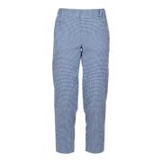 Slim-fit Trousers Ottod'Ame , Blue , Dames
