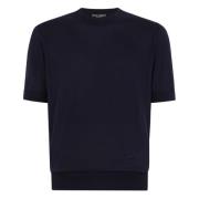 Blauwe T-shirts en Polos Dolce & Gabbana , Blue , Heren