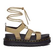 Sandals Dr. Martens , Brown , Dames