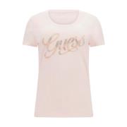 T-Shirts Guess , Pink , Dames