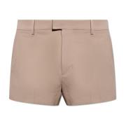 Wollen shorts Ami Paris , Beige , Heren
