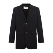 Wollen blazer Ami Paris , Black , Heren