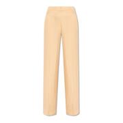 Wijde broek Jil Sander , Beige , Dames