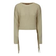 Round-neck Knitwear Wild Cashmere , White , Dames