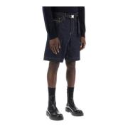 Casual Shorts Sacai , Blue , Heren