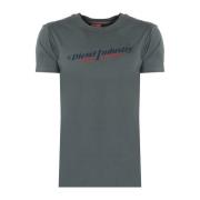 Klassieke Ronde Hals T-Shirt Diesel , Gray , Heren