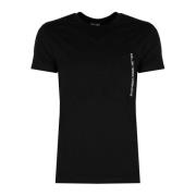 T-Shirts Diesel , Black , Heren