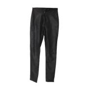 Pre-owned Nylon bottoms Isabel Marant Pre-owned , Black , Dames