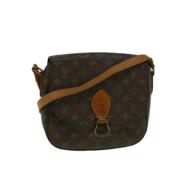 Pre-owned Canvas louis-vuitton-bags Louis Vuitton Vintage , Brown , Da...