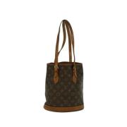 Pre-owned Canvas louis-vuitton-bags Louis Vuitton Vintage , Brown , Da...